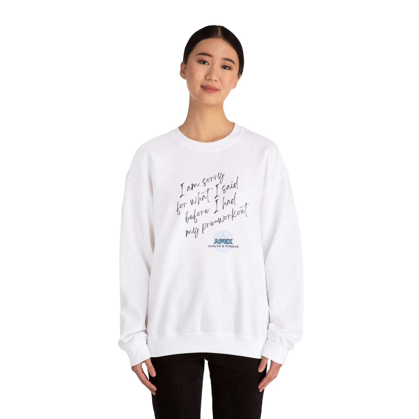 APEX Pre-Workout Apologies Unisex Sweatshirt