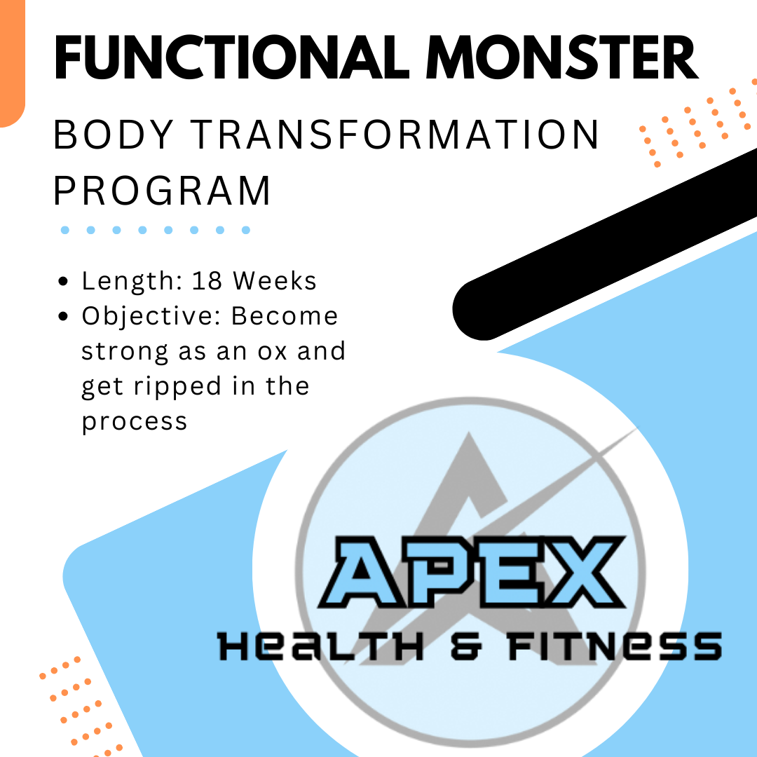 Functional Monster 18-Week Transformation Program