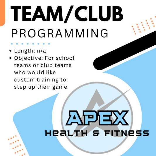 Team/Club Program Pricing